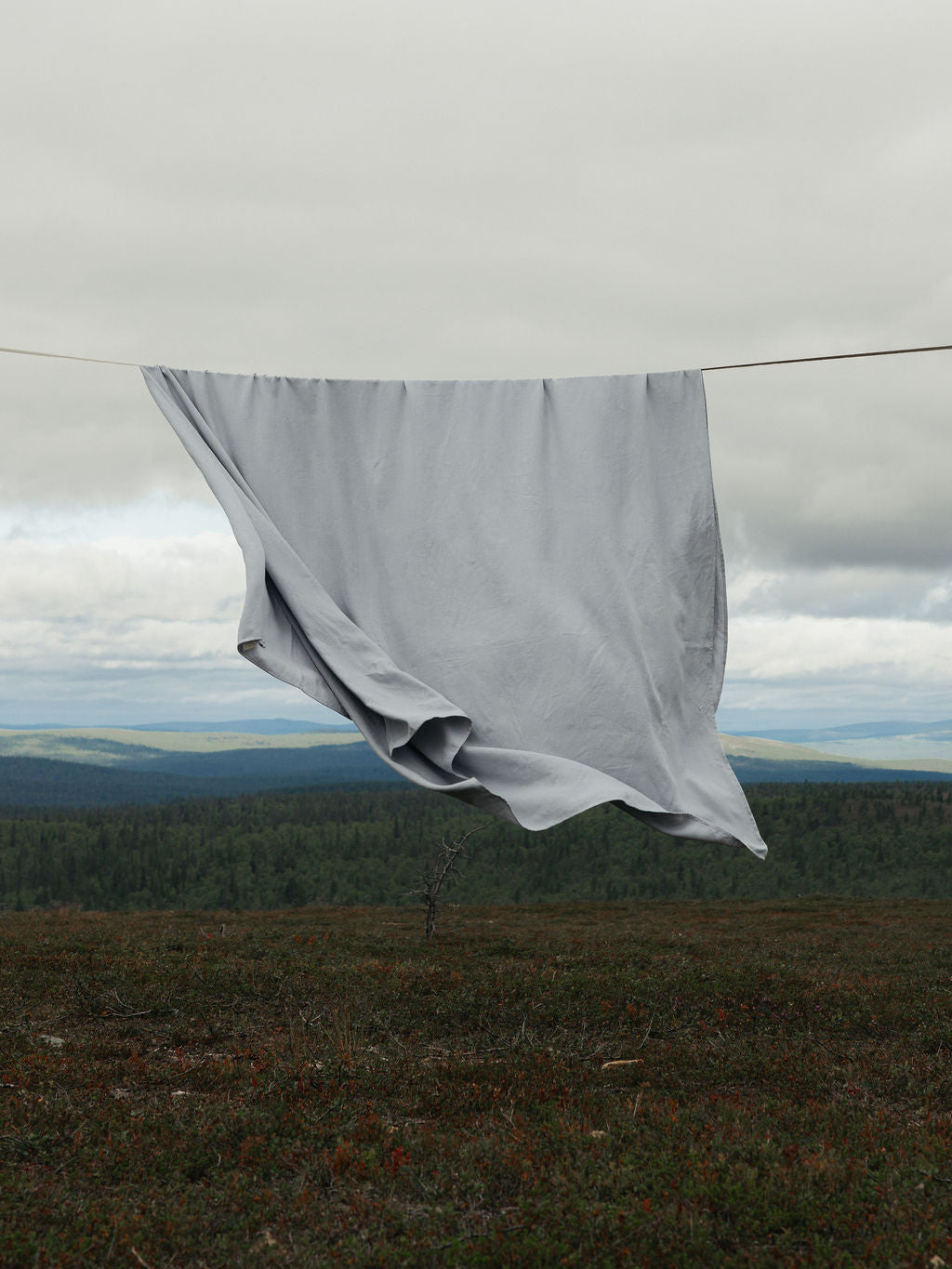Flat sheet Nammi | Mist | HEMPEA